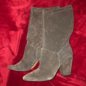 1.State suede boots size 9 1/2